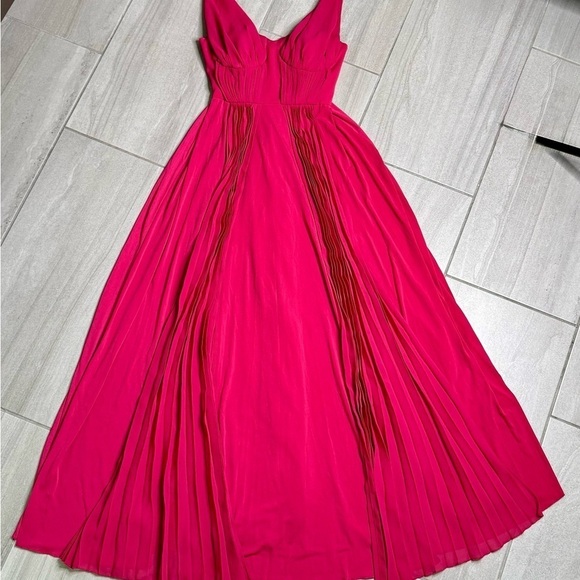 ASOS Dresses & Skirts - Elegant Pink - Cherry Red Evening Gown